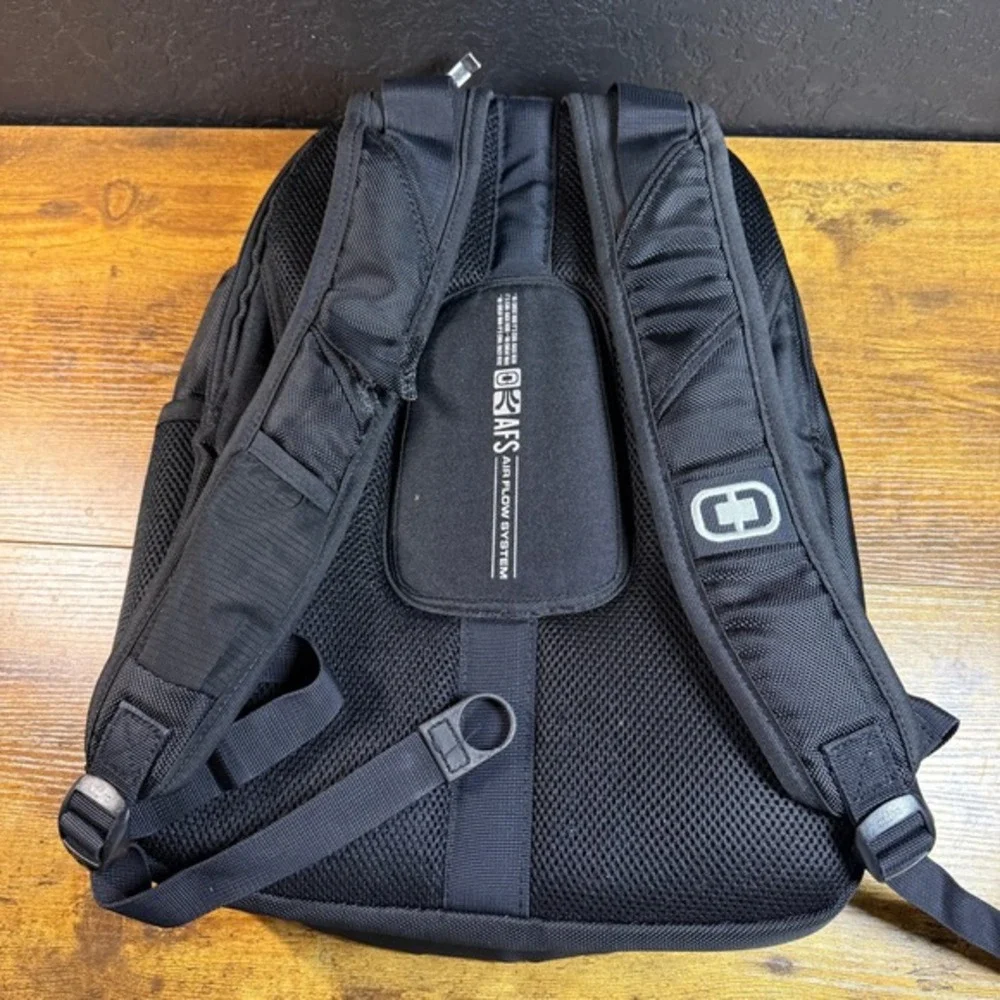 OGIO BrightView Black Ballistic Nylon‎ Laptop Backpack Unisex One Size